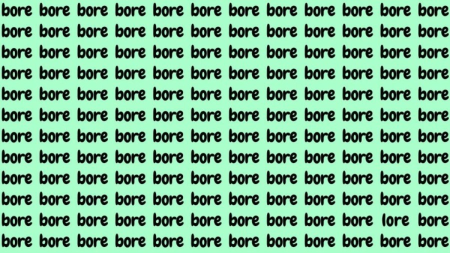 Brain Teaser for Geniuses : Find the Letter D among B in 10 Secs