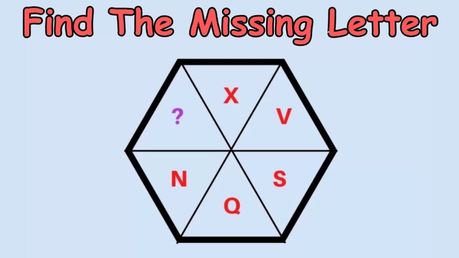 Brain Teaser Alphabet Puzzle: Find The Missing Letter