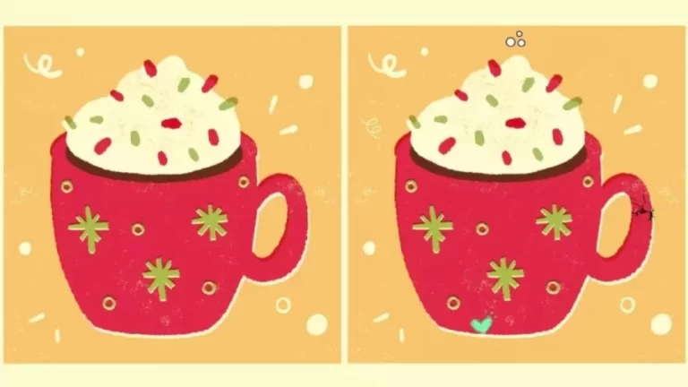 Brain Teaser: Can you Spot 3 Differences Between these Two Pictures in 15 Secs?