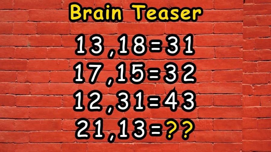 Brain Teaser: Do the Math and Solve this Logic Puzzle