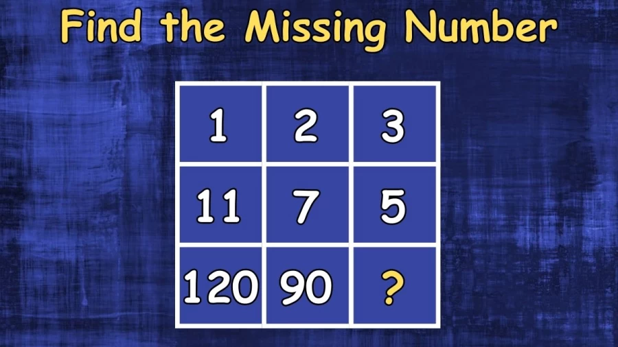Brain Teaser Math Puzzle: Find the Missing Number in This Maths Puzzle