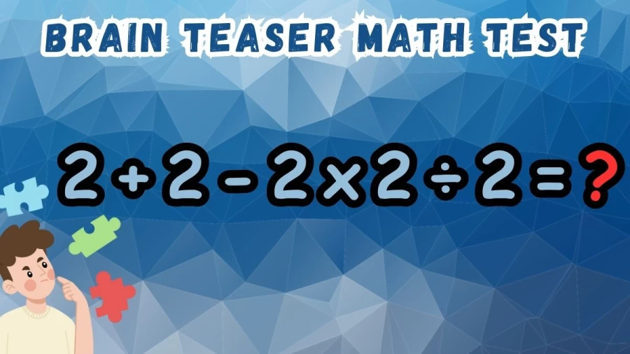 Brain Teaser Math Test: Can You Solve this Equation?