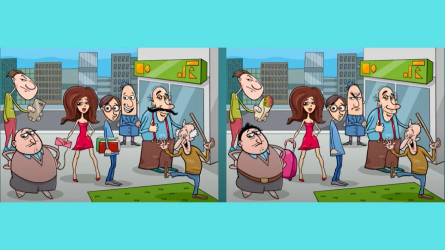 Brain Teaser Spot the Difference Puzzle: Can you Spot 7 Differences in These Pictures?