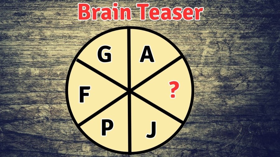 Brain Teaser: What Letter should Replace the Question Mark?