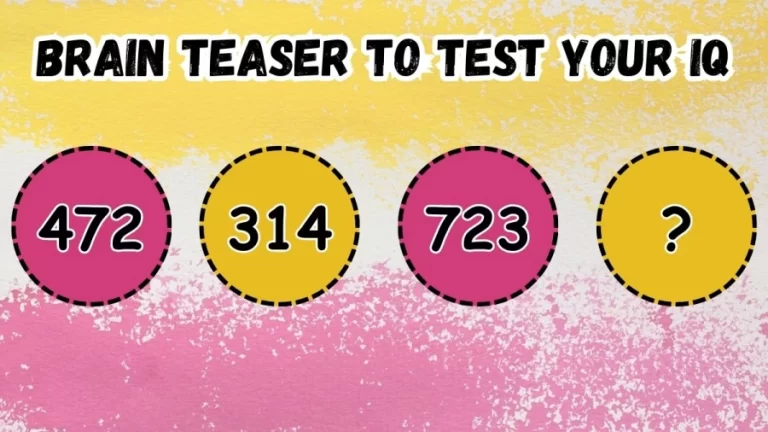 Brain Teaser to test Your IQ: What Number Continues the Sequence?