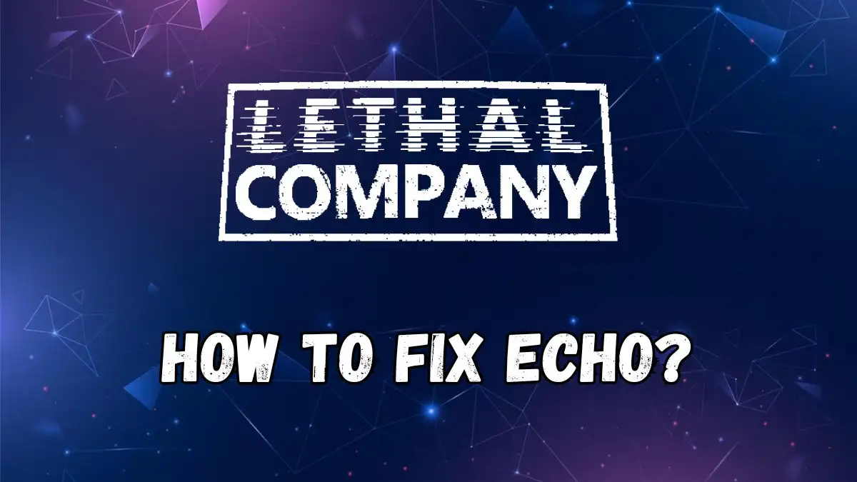 How to Fix Lethal Company Echo? Causes of Echo in Lethal Company