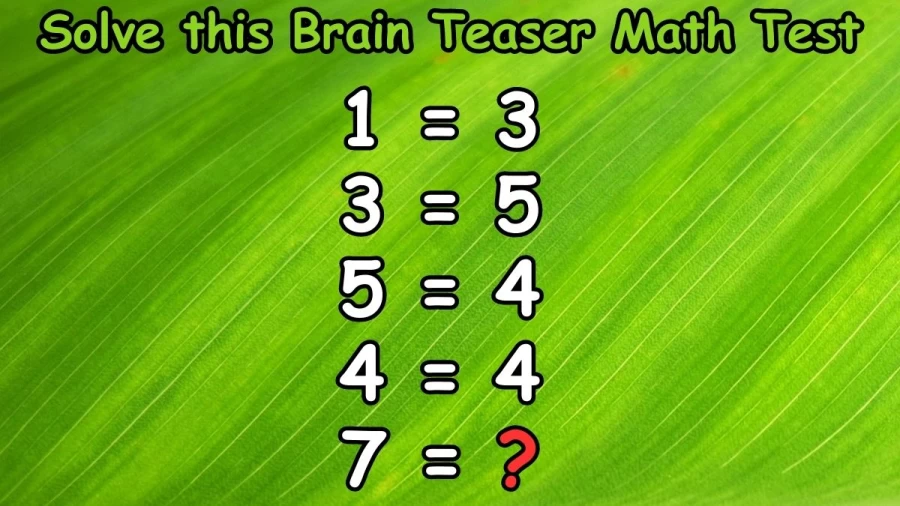 If you are a Genius Solve this Brain Teaser Math Test in 30 Secs