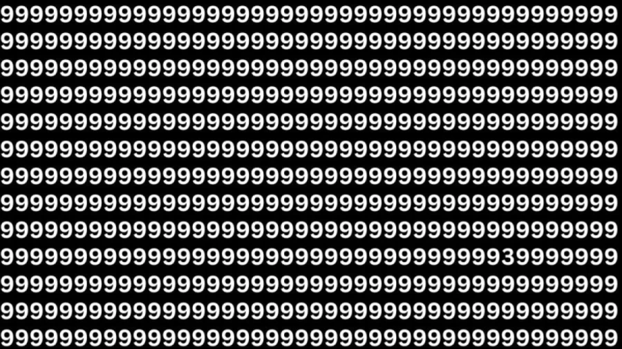 Observation Brain Test: If you have Eagle Eyes Find 3 among the 9 within 15 Seconds?