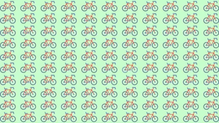 Observation Skill Test: Can you find the Odd Cycle in 8 Seconds?