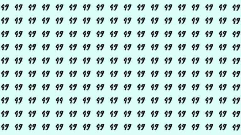 Observation Skill Test: Can you find the number 44 among 49 in 12 seconds?