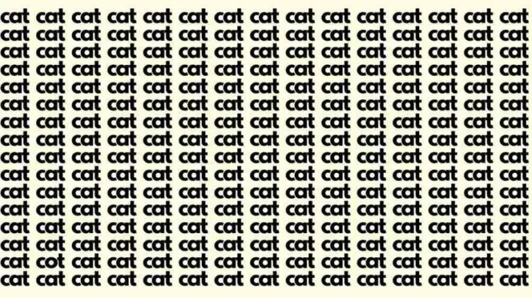 Observation Skill Test: If you have Sharp Eyes Find The M Among These Ws In This Optical Illusion?