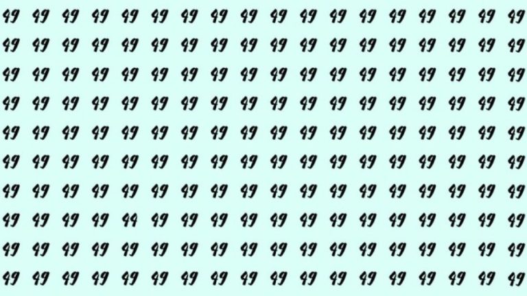 Observation Skills Test: Can you find the number 44 among 49 in 10 seconds?