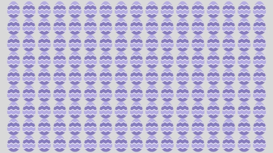 Optical Illusion Brain Test: Try to find the Odd Egg within 10 Seconds