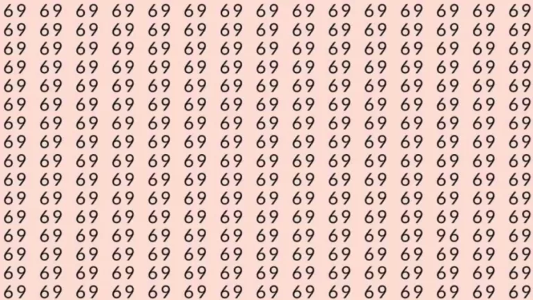 Optical Illusion: If you have Eagle Eyes find the Number 801 among 811 in 7 Seconds