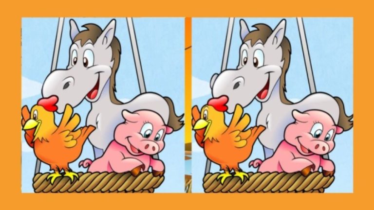 Spot the difference Game: Can you Spot 3 Differences in these Pictures within 25 Seconds?