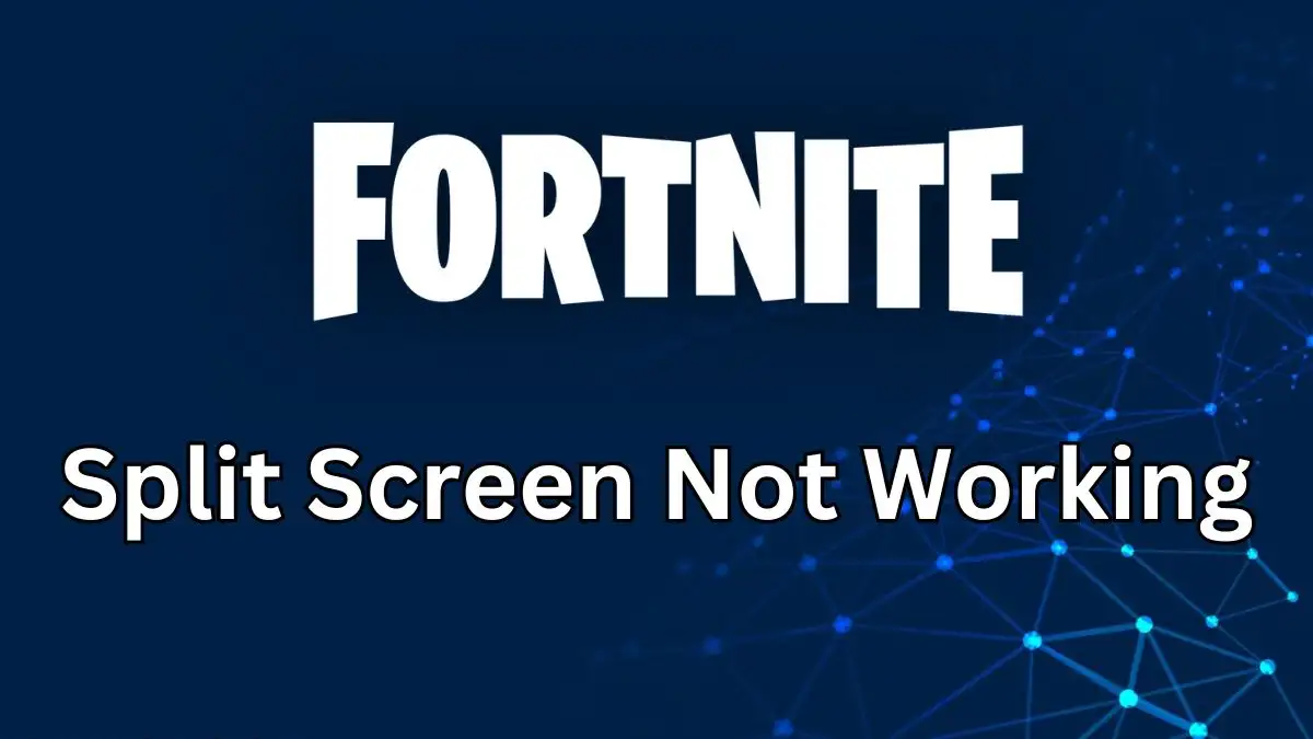 Why is Fortnite Split Screen Not Working? How to Fix Fortnite Split Screen Not Working?