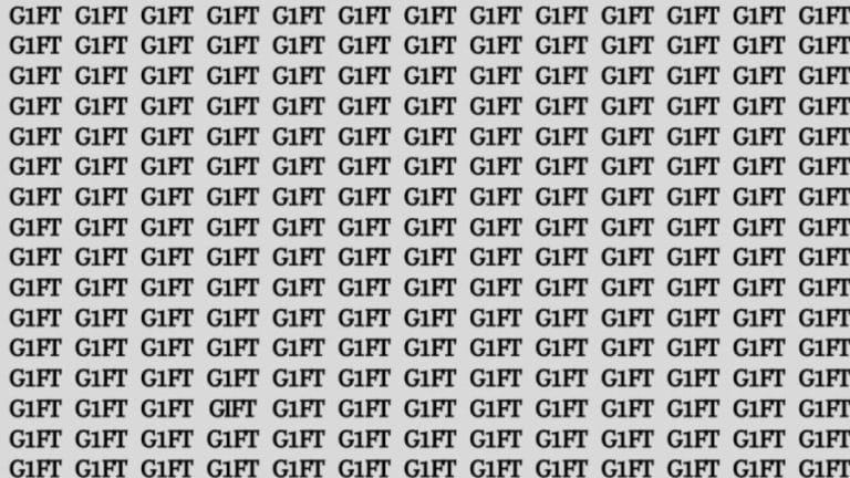 Brain Teaser: If you have Hawk Eyes find the word Gift in 15 secs