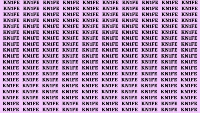 Brain Teaser: If You Have Eagle Eyes Find The Word Knife in 15 Secs