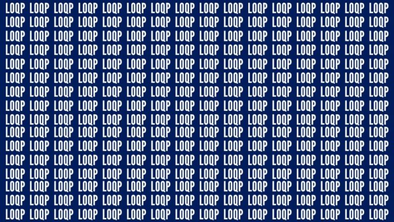 Brain Teaser: If You Have Eagle Eyes Find The Word Loop In 18 Secs