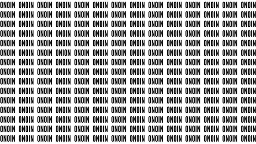 Brain Teaser: If You Have Hawk Eyes Find The Word Onion In 22 Secs
