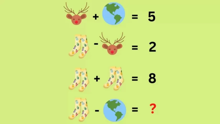 Brain Teaser Booster Puzzle: Solve This Maths Puzzle And Find The Value Of Each Element