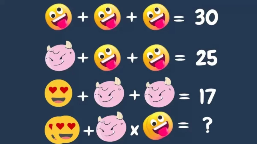 Brain Teaser: Can You Solve This Emoji Math Puzzle?