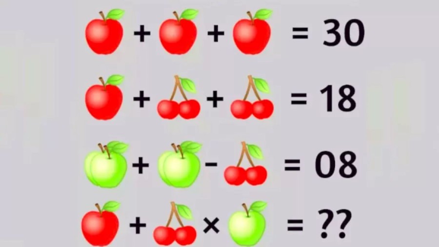 Brain Teaser: Can You Solve This Maths Brain Booster Puzzle?