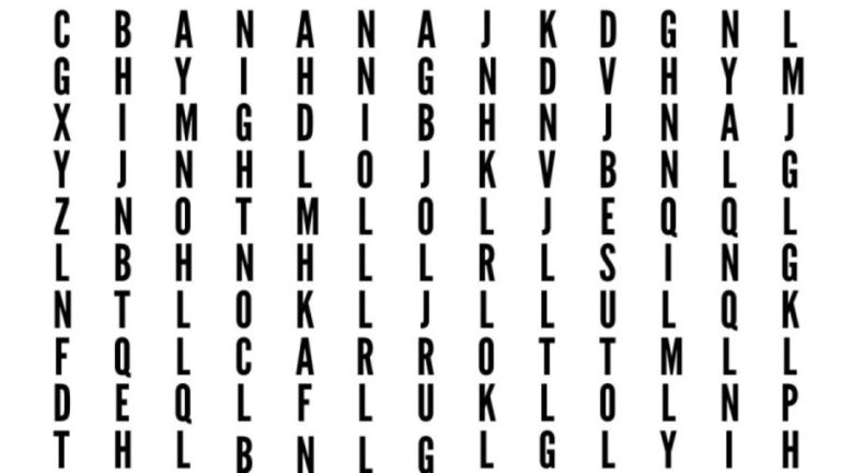 Brain Teaser: Can you find 6 hidden words in the image within 20 seconds? | Word Search Puzzle