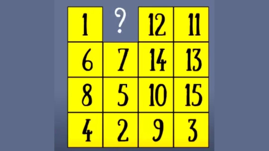 Brain Teaser Cool Test: What Is The Missing Number?