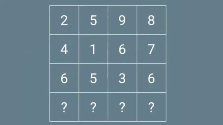 Brain Teaser – Fill The Math Pyramid With Missing Number