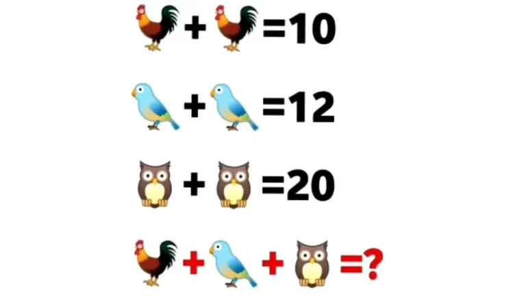 Brain Teaser For Genius Minds: Can You Solve This Maths Puzzle Question?