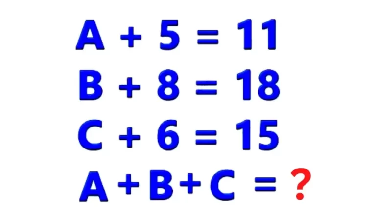 Brain Teaser For Genius Minds: Can You Solve This Number Puzzle?