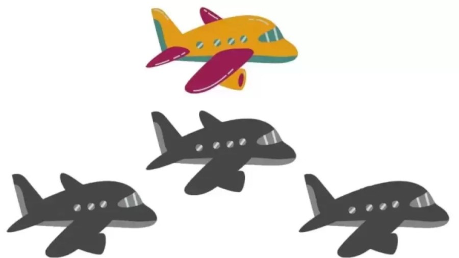 Brain Teaser For Sharp Eyes: Can You Find The Right Shadow Of The Plane In 15 Secs?