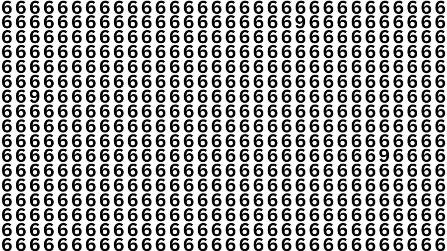 Brain Teaser For Sharp Eyes: How Many 9 Can Find?