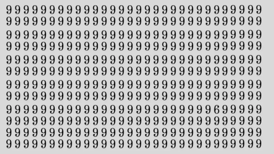 Brain Teaser: If You Have Eagle Eyes Find 6 Among 9 In 15 Secs