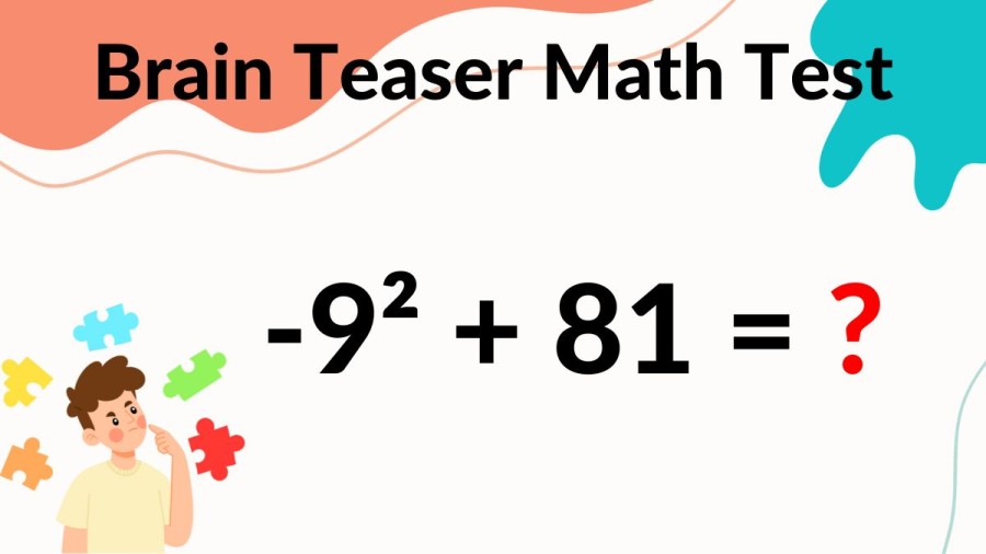 Brain Teaser Math Test: Solve this Maths Equation in 10 Secs