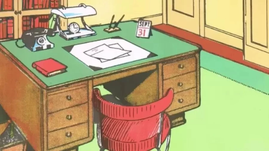 Brain Teaser Observation Test: Can You Spot The Mistake In This Office Room Picture In 20 Seconds?
