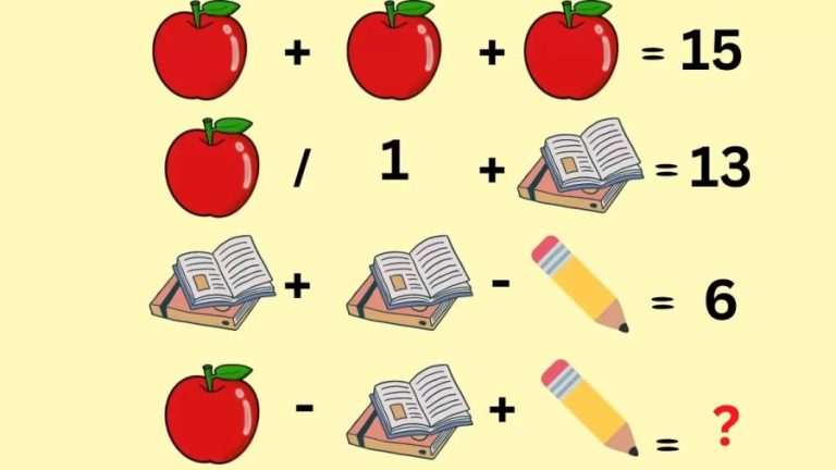 Brain Teaser Only Genius Minds Can Solve – Try Solving This Tricky Maths Puzzle