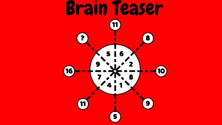 Brain Teaser: Only a Genius can Find the Missing Number in less than 30 Secs