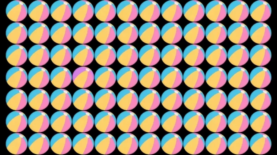 Brain Teaser Picture Puzzle - Spot The Odd Ball In 20 Secs?