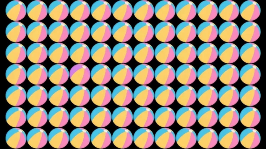 Brain Teaser Picture Puzzle – Spot The Odd Ball In 20 Secs?