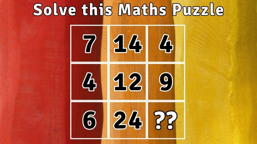 Brain Teaser: Solve this Maths Puzzle in 30 Seconds