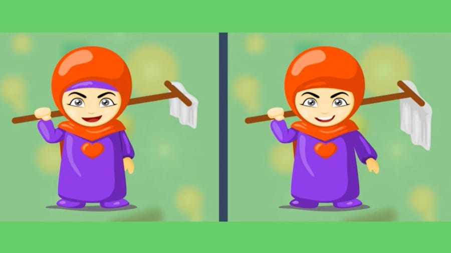 Brain Teaser Spot the Difference: Can you find 5 differences between two Cartoon Images in 25 secs?