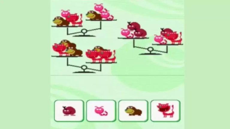 Brain Teaser: Which Animal Weighs the Most? Algebra Math Puzzle