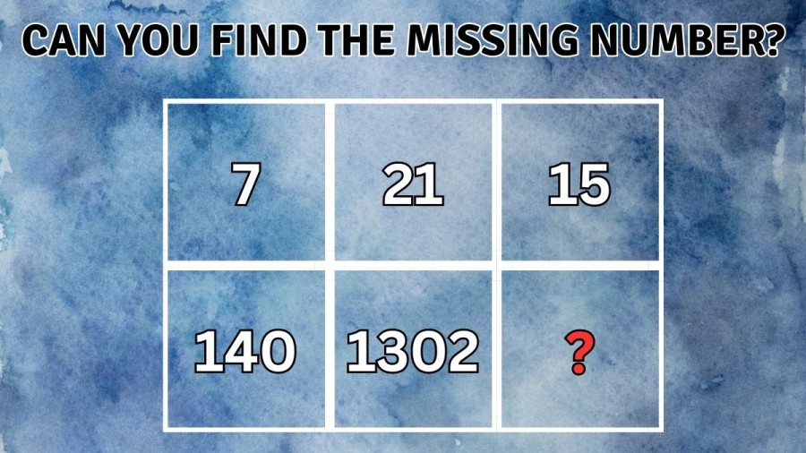 Brain Teaser of the Day: Can you Find the Missing Number?