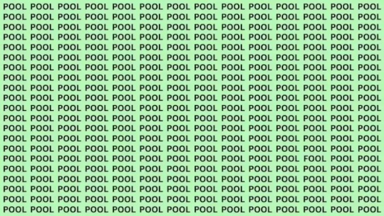 Brain Test: If You Have Sharp Eyes Find Fool Among Pool In 15 Secs