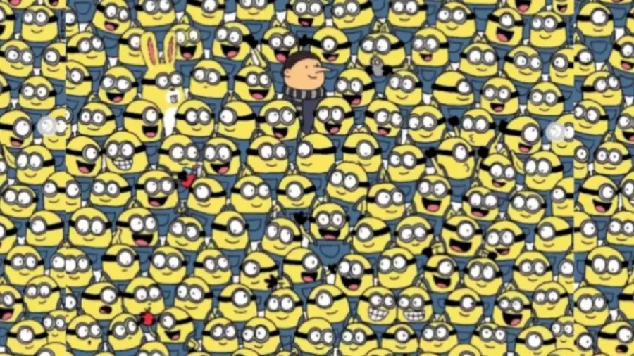 Can You Detect The Hidden Bananas Among These Minions Within 17 Seconds? Explanation And Solution To The Hidden Bananas Optical Illusion