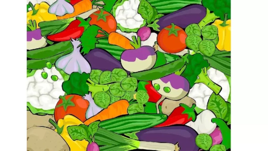 Can You Spot The Corn Among The Vegetables Within 8 Seconds? Explanation And Solution To The Optical Illusion