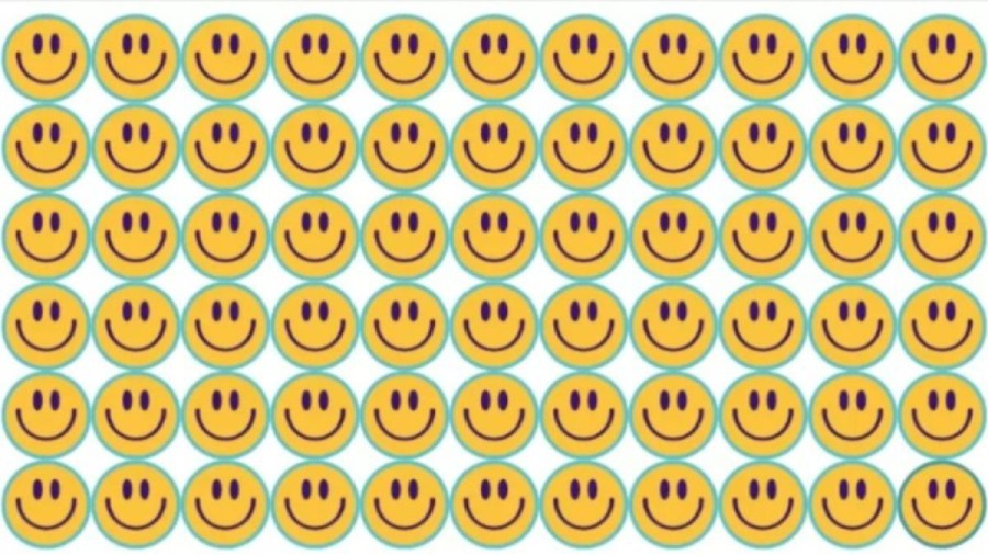 Can you Circle the Odd Emoji in this Brain Teaser Picture Puzzle in 15 secs?