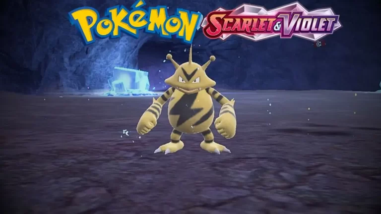 How to Evolve Electabuzz in Pokemon Scarlet and Violet, How to Get Electivire in Pokemon Scarlet and Violet The Indigo Disk Obtain an Electirizer